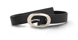 Cinturón mujer vegano en Apple Skin negro piel de manzana moderno elegan... - $57.38