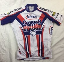 Used Vomax Size Small S Cycling Jersey Cougar Mountain Classic 3/4 zip f... - $25.77 CAD