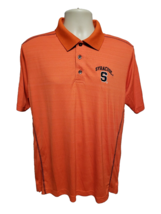 Champion Elite Syracuse University Adult Medium Orange Collared Shirt - $22.28