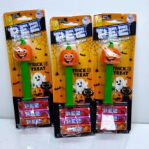 PEZ Candy Dispenser Halloween Jack-O-Lantern with 3 Flavored Candies Lot... - $17.84 CAD