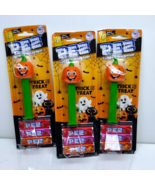 PEZ Candy Dispenser Halloween Jack-O-Lantern with 3 Flavored Candies Lot... - $233.63 MXN