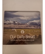 Our Daily Bread 2024 Inspirational Wall Calendar Spiral Bound Brand New ... - £14.94 GBP