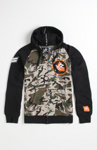 MEN&#39;S GUYS YOUNG &amp; RECKLESS TWO-TONE CAMOUFLAGE ZIP-UP FLEECE HOODIE NEW... - £43.79 GBP