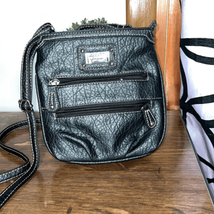 Rosetti Small Purse , Shoulder bag Crossbody Adjustable Strap Womens Black - $12.74