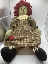 Primitive Raggedy Ann Doll Nice Country Look See All - £26.52 GBP