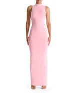 Nake Wardrobe 3355 Bae-sic Sleeveless Dress SZ M Pink - $60.98