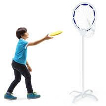 Outdoor Frisbee Toss Target, Metal Flying Disc Stand W/Storage Bag - £34.67 GBP