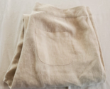 Sigrid Olsen Signature Beige Linen Cropped Pants Misses Size 18 - $19.79