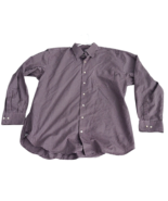 Peter Millar Shirt Button Up Long Sleeve Brown Pink Plaid Mens XL Made I... - $524.10 MXN