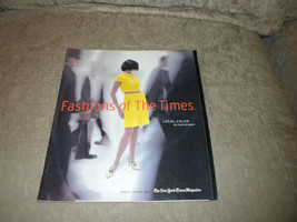 New York Times Magazine Fashion of  the Times Spring 1996  VG+ - £26.09 GBP