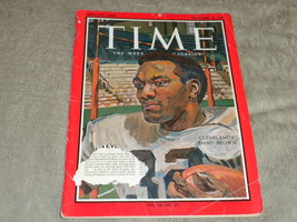 Jim Brown NFL: Jason Robards Time Magazine Nov 1965  VG - £15.46 GBP