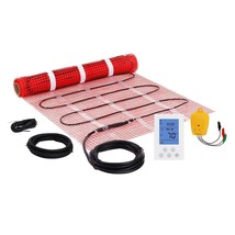 VEVOR Floor Heating Mat, 10 Sq.ft, Electric Radiant In-Floor Heated Warm System  - $2,755.62 MXN