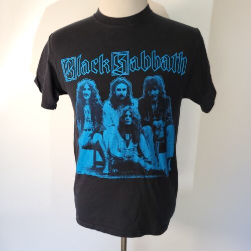 Black Sabbath 666 Double Sided Graphic Concert Shirt Mens Size Medium M3 - £27.24 GBP