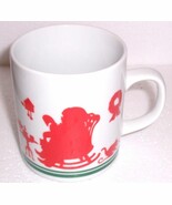 1984 AVON MRS. CLAUS SANTA&#39;S RED HELPERS CHRISTMAS XMAS COFFEE MUG - $27.99