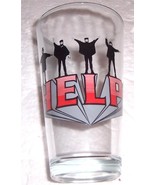 Radio Days The Beatles &quot;HELP&quot; Paraglazed Glass Tumbler 16 oz - $377.73 MXN