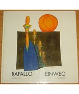 RARE HAND SIGNED &amp; NUMBERED KUNSTLER RAPALLO WALTER STREBEL EINWEG CARTO... - $267.30