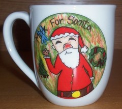 Milk For Santa Christmas Village Kid&#39;s Collection Xmas Coffee Mug - £18.86 GBP