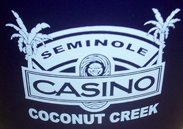 (1) Seminole Casino Coconut Creek Cobalt Blue Coffee Mug Florida - £19.65 GBP