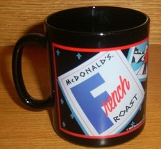1989 Mcdonalds French Roast Black Coffee Arcoroc Mug - £21.23 GBP