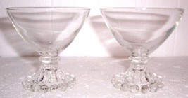 (2) Vintage Anchor Hocking Boopie Collectible Handblown Glasses - £32.42 GBP