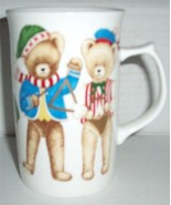 Mikasa Bone China Extra Tall FX052 &quot;TEDDY BEAR BAND&quot; Collectible Mug Japan - $39.95
