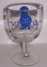 Vintage Pabst Blue Ribbon Ad Beer Depression Collectible Glass - £18.89 GBP