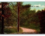 Generici Scena Greetings Country Road Jefferson South Dakota Unp DB Post... - £4.50 GBP