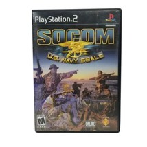SOCOM U.S. Navy Seals PlayStation 2 PS2 Video Game complete with Manual - £6.95 GBP