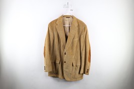 Vtg 60s 70s Palm Beach Men 46R Distressed Elbow Patch Corduroy Sport Coa... - $59.35