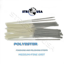 DENTAL POLISHING STRIPS POLYESTER 2.5 MM  FINE GRIT (ONE SIDE)  100/BOX - $11.99