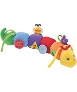Baby Gund Tinkle Crinkle Activity Toy Plush Caterpillar Lovey 17&quot; 58757 - £7.89 GBP