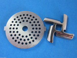 5/16&quot; Meat Grinder plate disc AND knife for Rival Sunmile &amp; Deni electric - £14.97 GBP