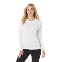 Hanes X-Temp Womens 2XL 42-44 Thermal Waffle Crewneck Shirt Top - £12.83 GBP