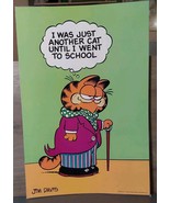 Garfield Laminated Poster Classroom 1978 Vintage Cool Cat 21x14 - €29,97 EUR