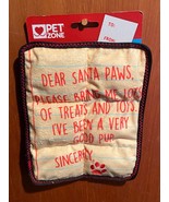 Pet Zone Letter To Santa Squeaky Dog Toy *NEW* j2 - $223.49 MXN