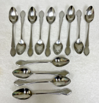 12 Vintage Japan Stainless Teaspoon Flatware Plus One Extra 6 1/2" Long - $28.22