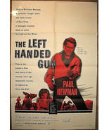 PAUL NEWMAN,ARTHUR PENN :DIR; ( LEFT HANDED GUN)  AUTOGRAPH MOVIE POSTER* - $692.99