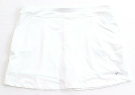Callaway Opti-dri White Golf Skort Skirt with Attached Shorts Women&#39;s NWT - £55.87 GBP