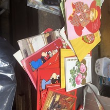 Large Lot of Unused Vintage Valentine Cards No Envelopes Nice Condition - $39.99