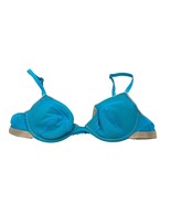 Victorias Secret Blue &amp; Beige Underwire Bra 34B (Estimated Size) - $355.38 MXN