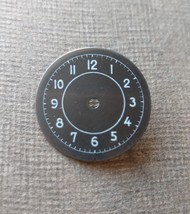 Vintage Swiss Military Style Anthracite Gray / Steel Colored Dial 20.05mm - $47.50