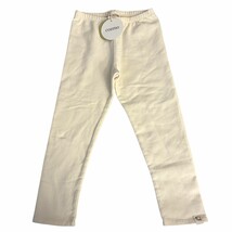 Cozmo Kids Ecru Elastic Waist Cotton Blend Leggings 5Y NWT - $28.91 CAD
