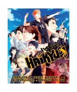 DVD Haikyu!! Season 1-4 Vol.1-85 End (English Dub) + 4 Movies + 5 OVA Al... - $60.50