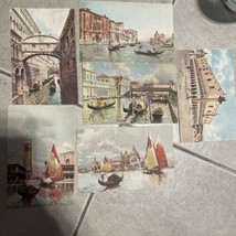 6-Postcards - Grand Canal and Salute Church - Venice, Italy And More - £7.58 GBP