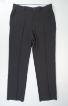 Footjoy Pants Mens Size 36x34 Golf Performance Black Flat Front Polyeste... - $23.70