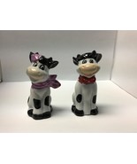 Cow salt and pepper boy and girl set 3 1/2” - $17.99