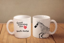 Barb horse - mug with a horse and description:&quot;Good morning and love...&quot; High qu - £11.72 GBP