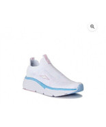 Avia Women&#39;s Slip-on Athletic Sneaker White color with blue bottom line ... - £17.98 GBP