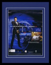 James Bond 007 Nightfire 2002 XBox PS2 Framed 11x14 ORIGINAL Advertisement  - £27.75 GBP