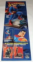 2004 Jim Lee Superman 34x11 inch DC Direct statue promo POSTER: Catwoman... - $25.32